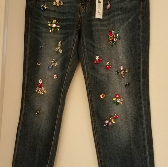 William Rast Denim - WILLIAM RAST Distressed JEANS Gem Stone SIZE 27